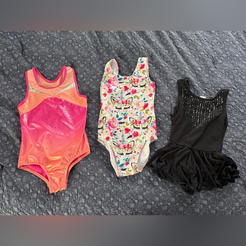 🚫SOLD🚫Gymnastics leotard bundle